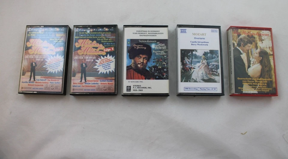 German Music Cassette Tapes Lot Of 15 Polka Classical Opera Vintage Untested - Image 3 of 4