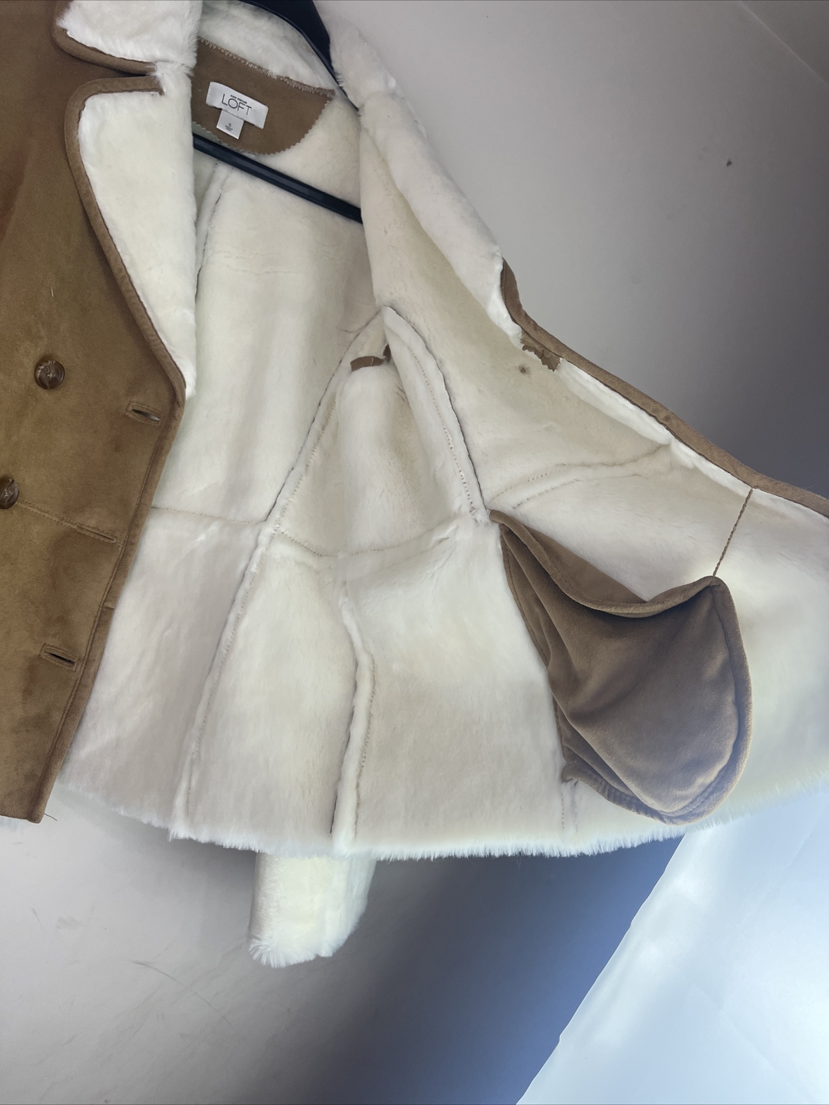 Ann Taylor Loft Small Button Down Jacket With Sof… - image 4