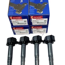 30520-5A2-A01 4Pcs Denso Ignition Coil 099700-212 For Honda Accord CR-V Acura