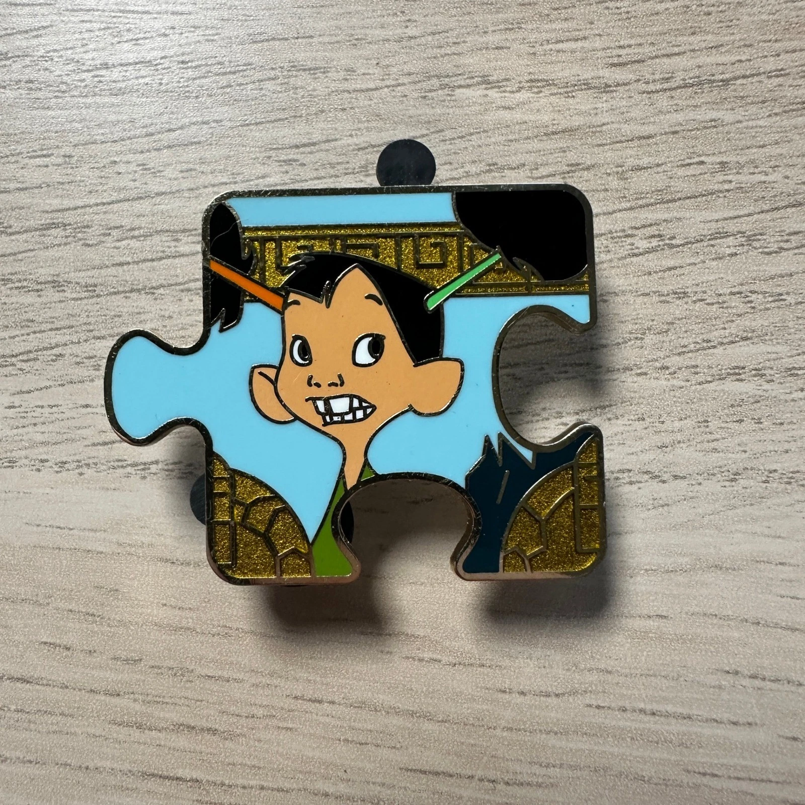 Disney Pin The Emperors New Groove Chaca Character Connection Puzzle LE 900