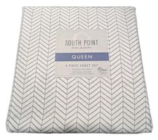South Point Home Fashions 6 Piece Sheet Set Queen