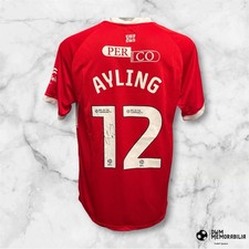 Luke Ayling signed shirt, obtained in person.