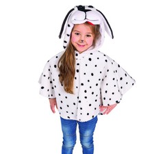 KARNEVAL FASCHING KOSTÜM DALMATINER CAPE GR. 86 - 92 NEU