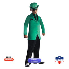 Dc Comics Villains The Riddler Costume For Kids By Rubies Boys Medium 881773