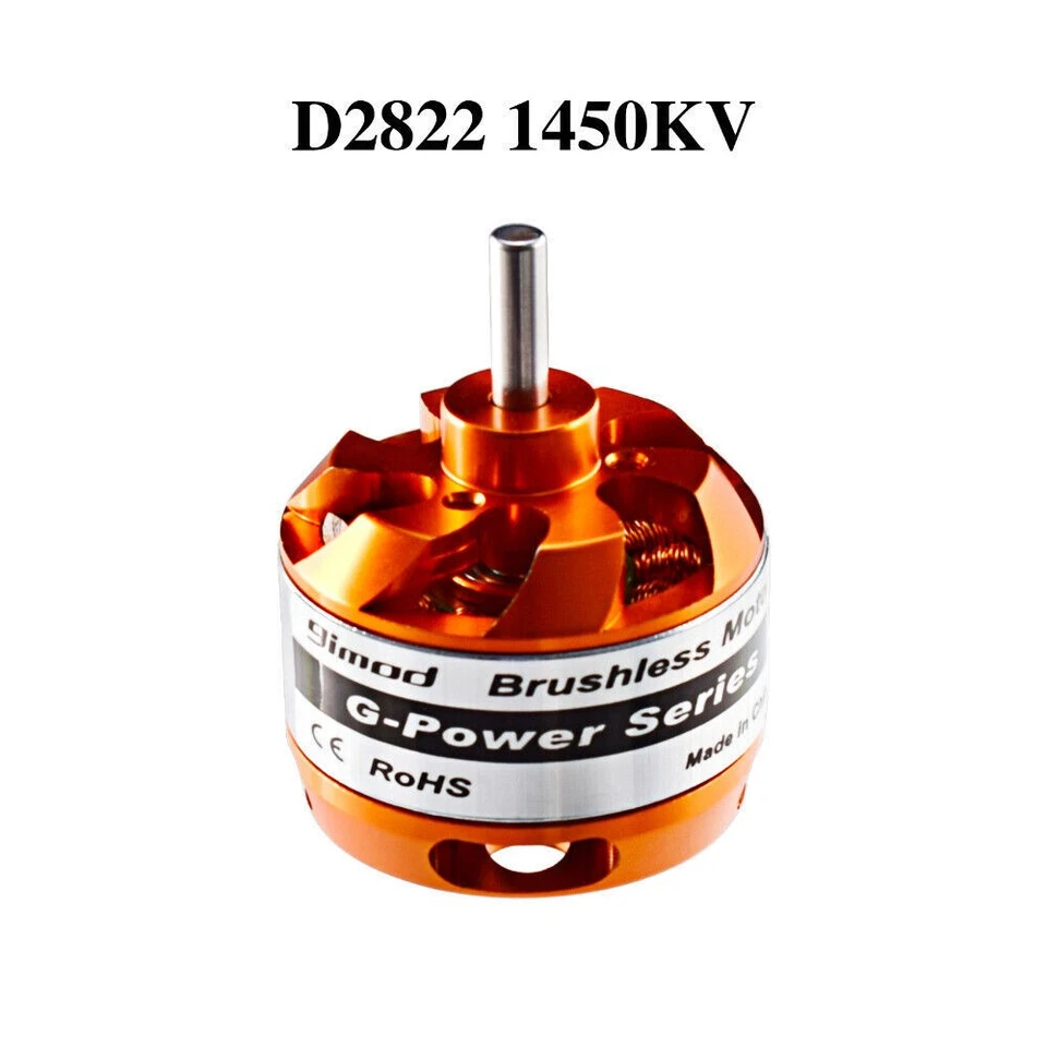 D2822 Brushless Motor 1450KV 2-3S For RC Aircraft Multi-copter Outrunner Motor - Image 2 of 4