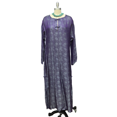 Vintage Blue Dragon Rita Stein Cheongsam Maxi Dress Size S Blue Silk Blend | eBay Vintage Blue Dragon Rita Stein Cheongsam Maxi Dress Size S Blue Silk Blend | eBay