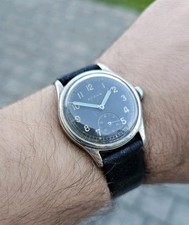 Büren Herrenuhr D.H Wehrmacht  1940 - 1944 WW2 Dienstuhr 