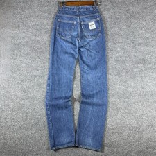 Vintage 80s Levi  s Boys White Tab Straight Leg Jeans 27x33 USA