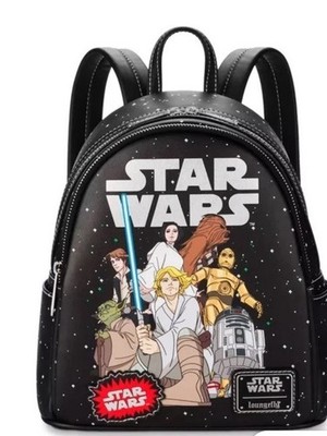 Disney Parks Star Wars Celebrate the Saga Loungefly Mini Backpack Glow Dark NWT