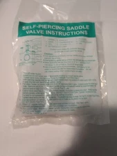 Self-Piercing Saddle Valve 10005039 Aprilaire 1/4"  for Humidifier or Ice Maker