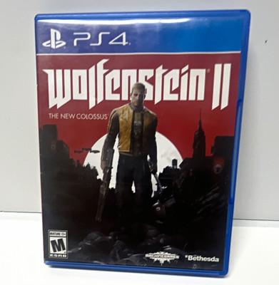 Bethesda Wolfenstein II: The New Colossus PS4 M NTSC FPS Manual 2017