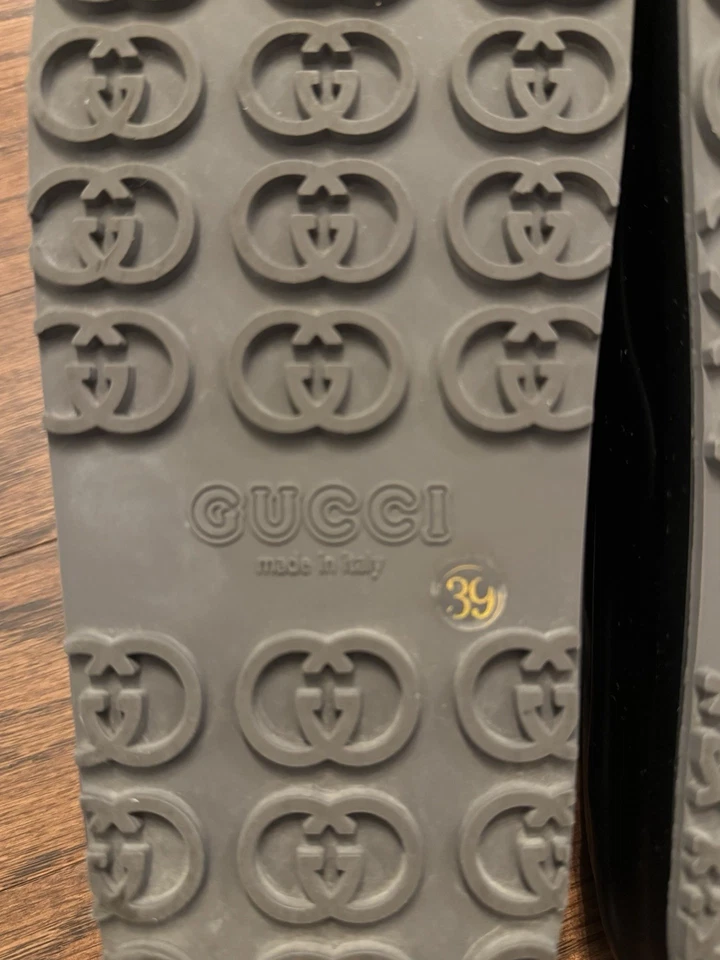 Enclavamiento GG/Plataforma Diapositivas/Negro/Mujer/Talla 39/Comprador Comprobar Autenticidad Foto 4 de 4