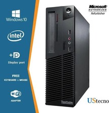 Lenovo ThinkCentre M91P SFF Intel Core 2400 16GB RAM 256GB SSD W10 Pro i5-2400