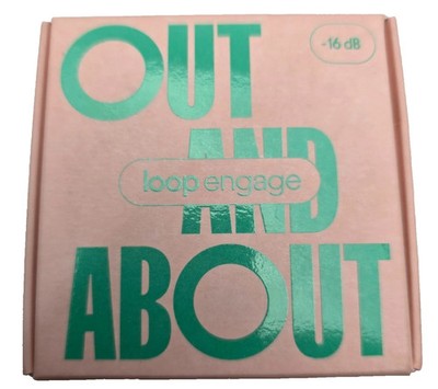 Loop Engage Liquid Gold Earplugs Reusable Noise Reduction 16dB (NEW Sealed)
