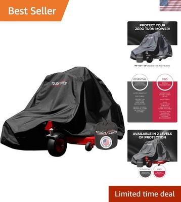Universal Fit Zero Turn Mower Cover - Marine-Grade Protection with Carrying Bag