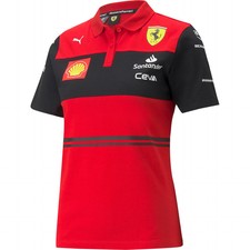 Scuderia Ferrari F1 Women's 2022 Team Polo Shirt