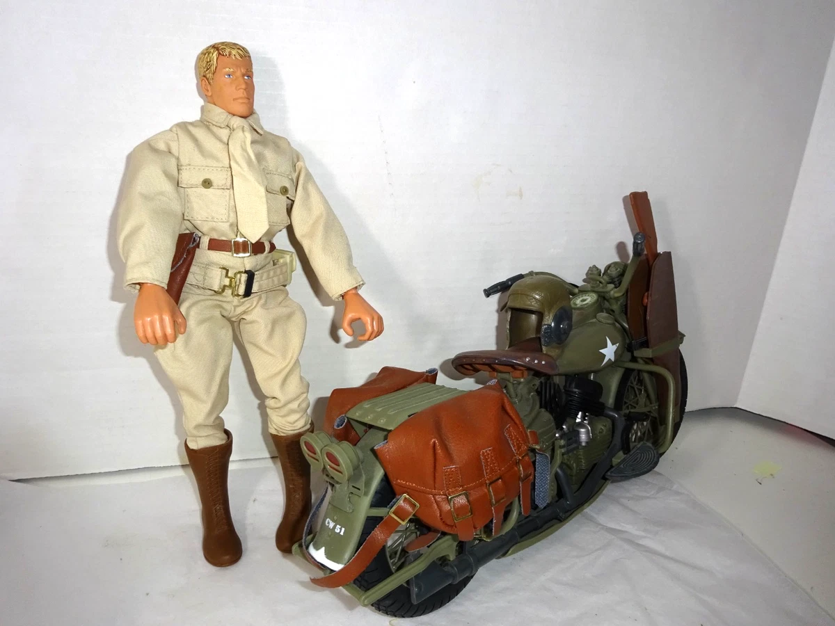 G.I. Joe Military & Adventure 1:6 Motorbike Action Figures for