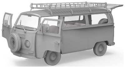 AK Interactive Maßstab 1:35 T2 Modell 1967 Bus