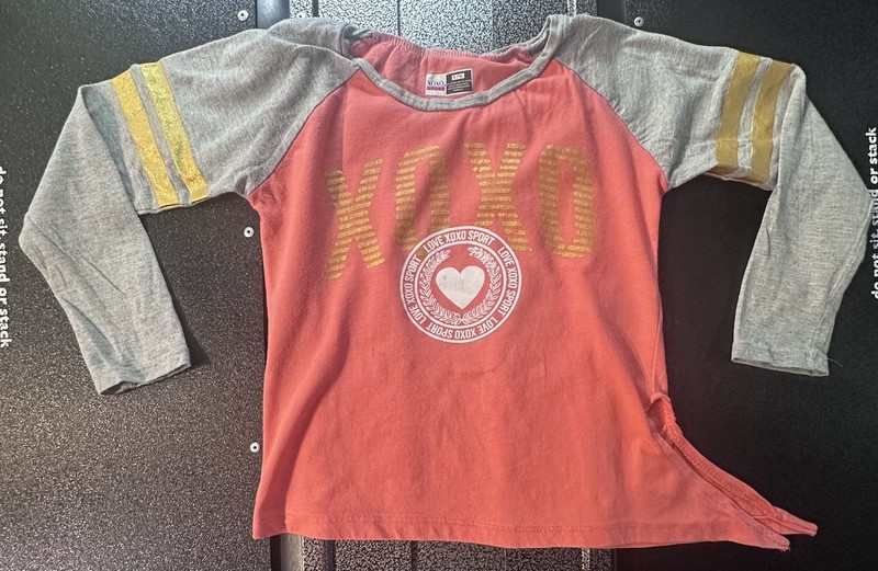 Girls 7/8 XOXO Sport Long Sleeve Shirt