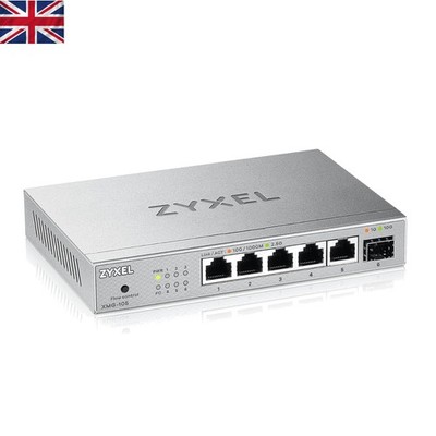 Ultrakompakter 5-Port 2.5G Netzwerk Switch mit Metallgehäuse für verbesserte Haltbarkeit