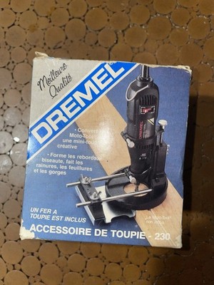 NOS NEW old stock - Vintage Dremel Mini Router Attachment Model #230