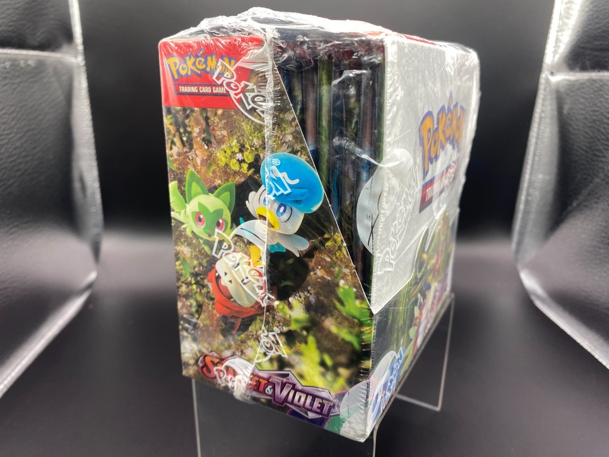 scarlet violet base set booster box case Pokemon Scarlet and Violet SV01 Base Set Elite Trainer Box main image 1