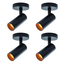 4 Pack LED Ceiling Spotlight 3000K  Spot Lights with 360° Pivoting  Dimmable