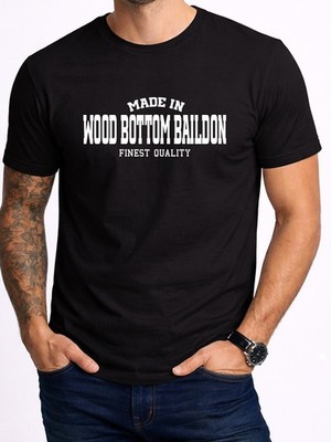 Wood Bottom Baildon Product Of UK Men's T-Shirt Gift