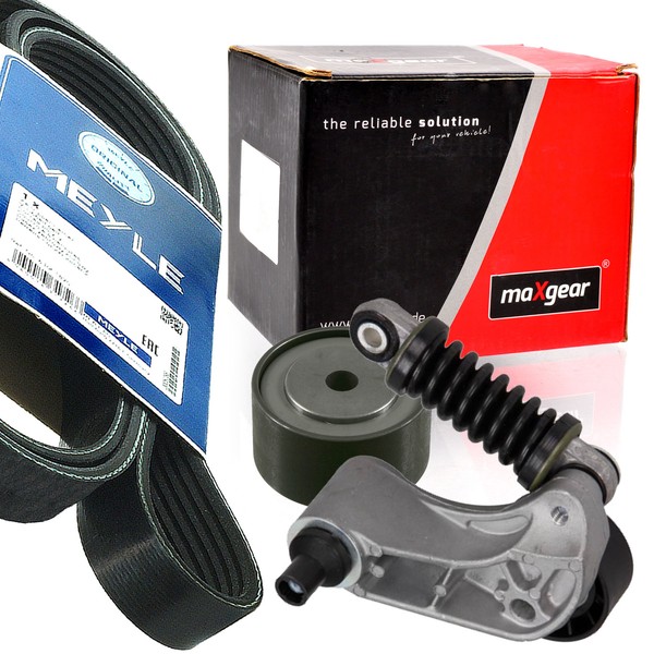 Meyle 6PK1637 Keilrippenriemen-Satz + Spanner FüR Renault Megane 1.9-image