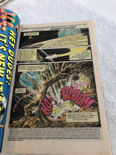 Avengers #334 (Jul 1991, Marvel) VF- 7.5 - Picture 4 of 4