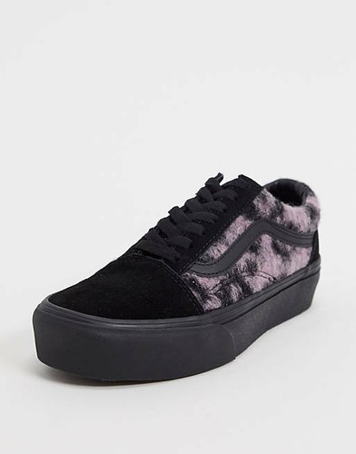 platform vans size 7