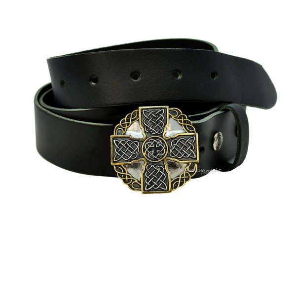Celtic Cross Mittelalter Buckle Keltenschmuck Design GüRtelschnalle Gothic *017-image