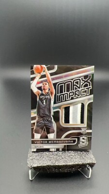2023-24 Panini Spectra Victor Wembanyama RC Max Impact Patch /149 