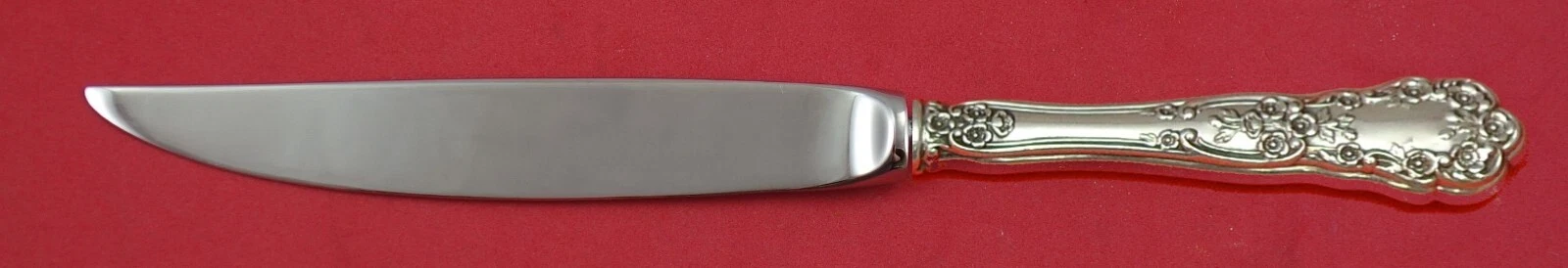 Buttercup by Gorham Sterling Silver Steak Knife Not Serrated Custom 8"