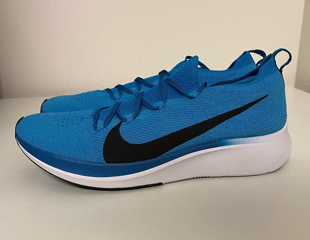 zoom fly flyknit blue