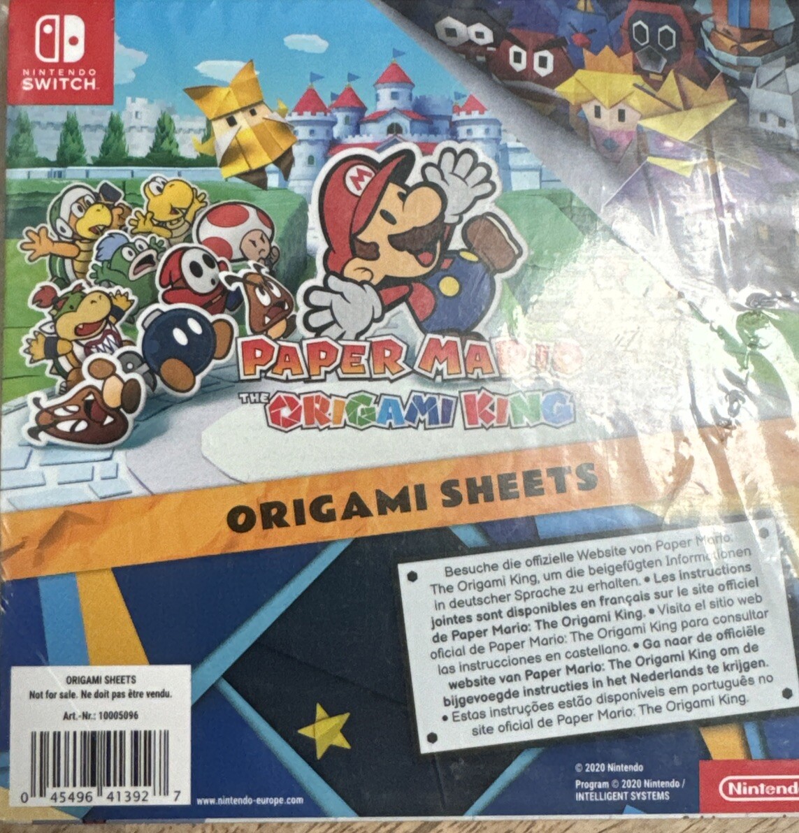 Nintendo Switch Origami King Sale Gamestop Paper Mario Origami