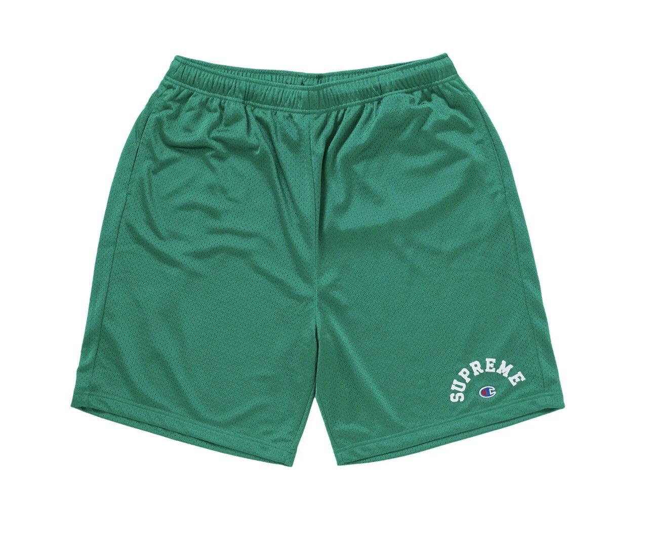 Short en maille Supreme Champion à la main vert taille : L