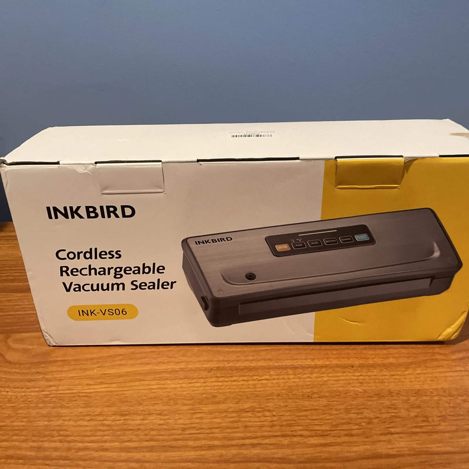 Inkbird Wireless Food Vacuum Sealer Moist Dry Pulse Seal Canister