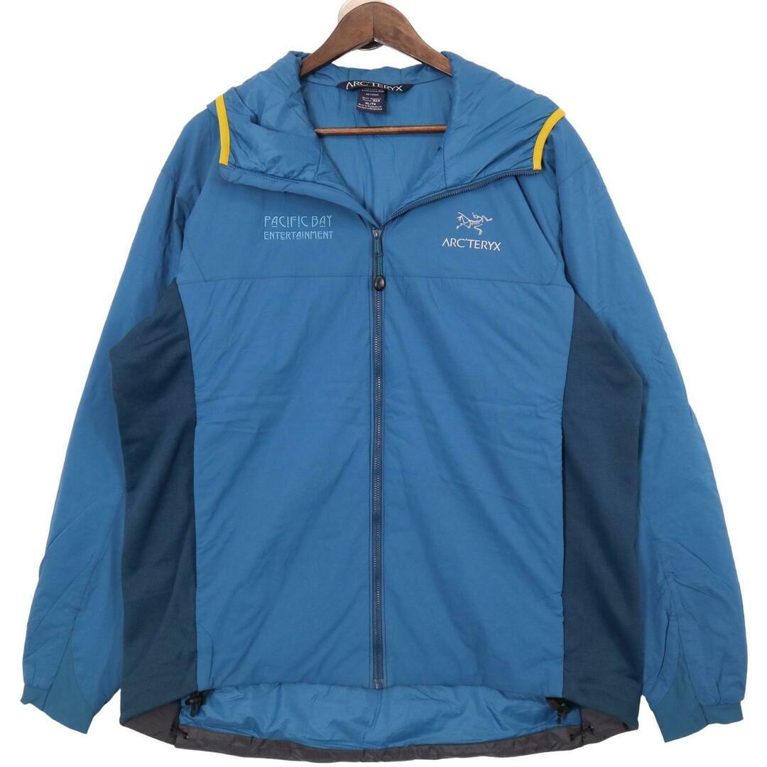 Giacca ARC'TERYX Alpha Atom LT anni 90 blu chiaro esterno (uomo XL)