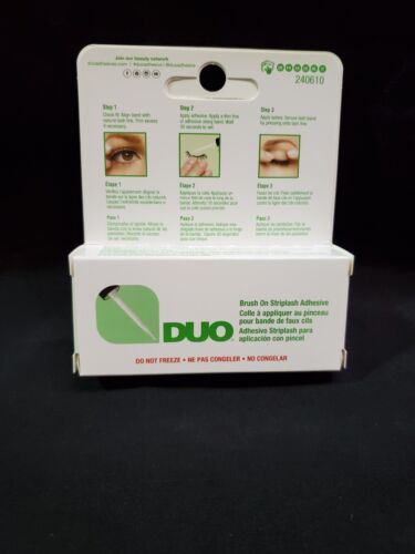 DUO Brush On Striplash Adhesive Eyelash Glue "DUO56812" - White/Clear (2 Pack) - Picture 2 of 3