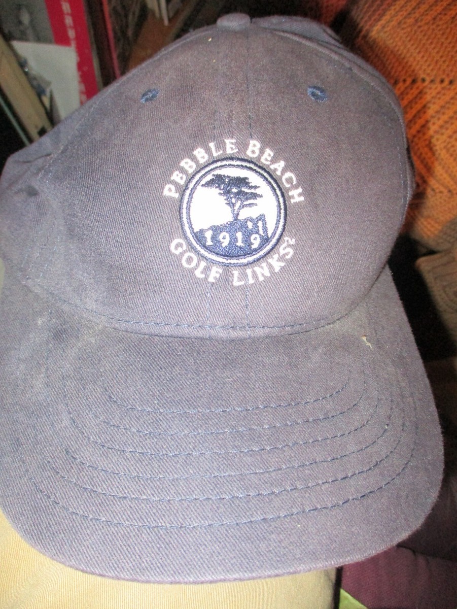PEBBLE BEACH GOLF LINKS キャップ ネイビー Navy Blue PEBBLE BEACH GOLF LINKS Golf Course Logo Adjustable Hat