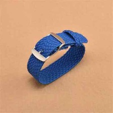 Perlon Strap Uhrenarmband versch. Farben 14, 16, 18, 20, 22 mm Dornschließe