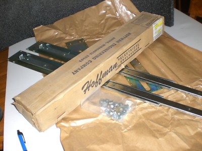 + NEW + ADJUSTABLE RACK MOUNT SLIDE SERVER RAIL KIT   HOFFMAN P/N A-16SL2U