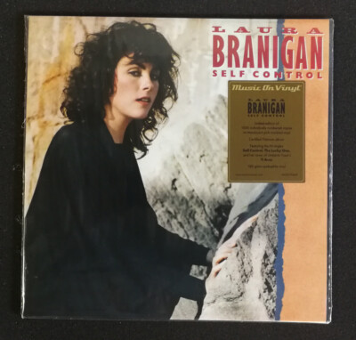 12'' LP Clear Pink Vinyl Laura Branigan Self Control Numbered of 1500 - U17