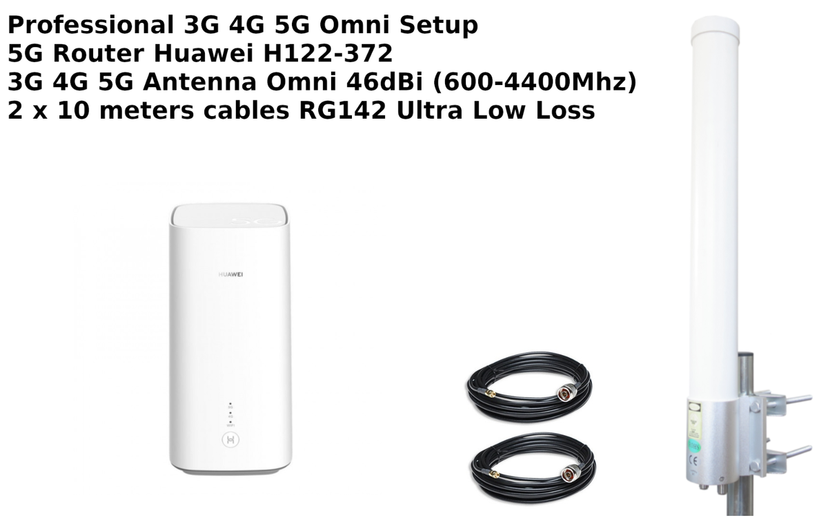ルーター・ネットワーク機器 Huawei 5G CPE Pro 2 Huawei 5G CPE Pro 2 Router White (3 Branded) - Unlocked All