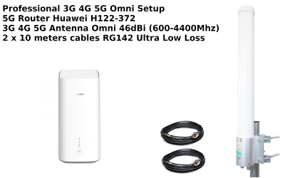 HUAWEI ROUTER 5G CPE PRO H112-370 2.33Gbps MIMO ANTENNA 46dBi
