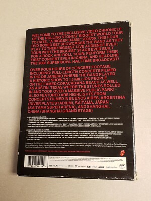Rolling Stones - The Biggest Bang (DVD, 4-Disc Set) 602517416307| eBay