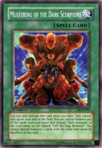 Mustering of the Dark Scorpions - DCR-093 - Common - Unlimited Edition x3 - Near