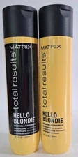 Matrix Total Results HELLO BLONDIE Chamomile Shampoo & Conditioner  - 10.1 fl oz