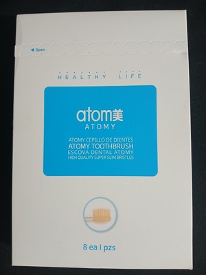 ATOMY Toothbrushes 8 Count NEW Sealed Box